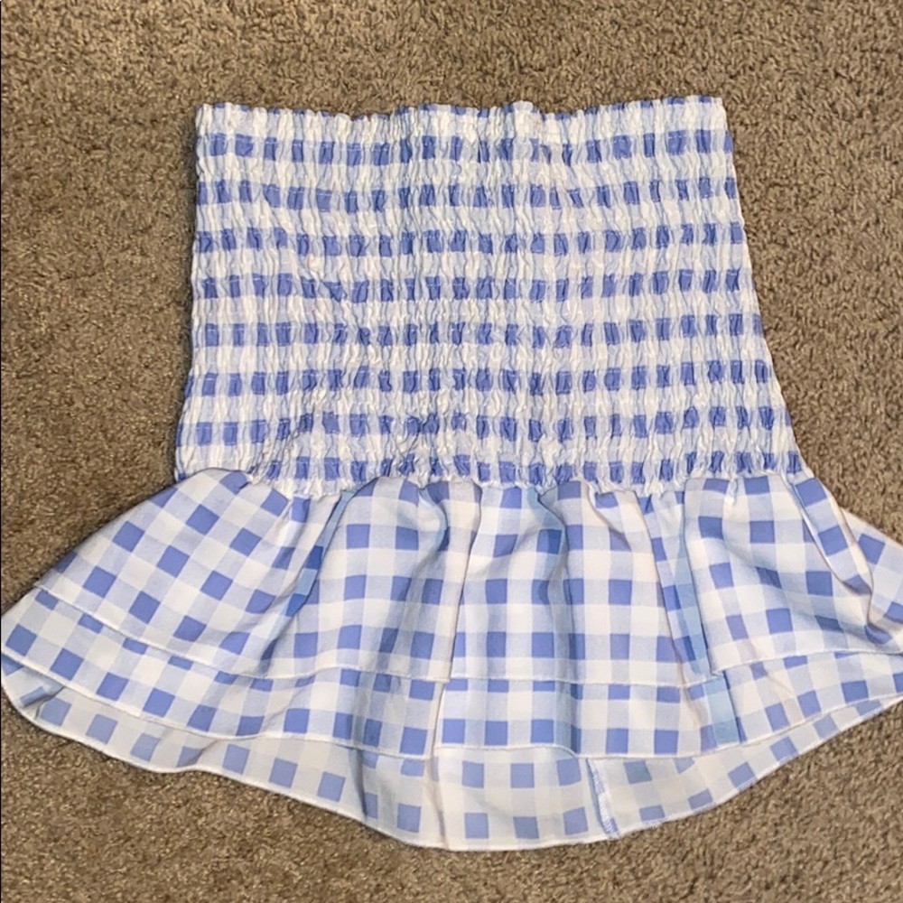 Picnic Table Print Skirt